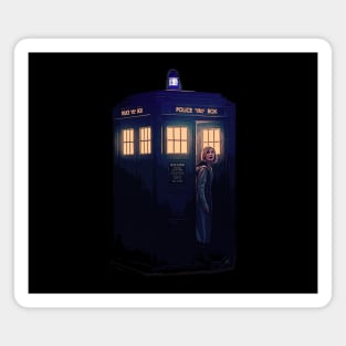 Jodie & Tardis Magnet